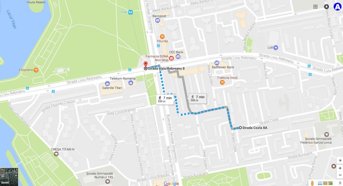 V�nd apartament doua camere, Titan, 7 minute de metrou