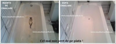 Reconditionari, emailari cazi de baie