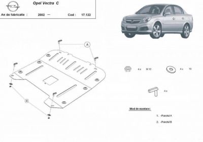 Scut motor Opel Vectra C