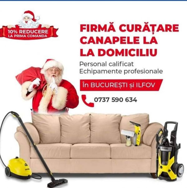 Curatare profesionala canapele si saltele la domiciliu. Profita ACUM