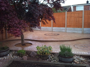 Beton amprentat