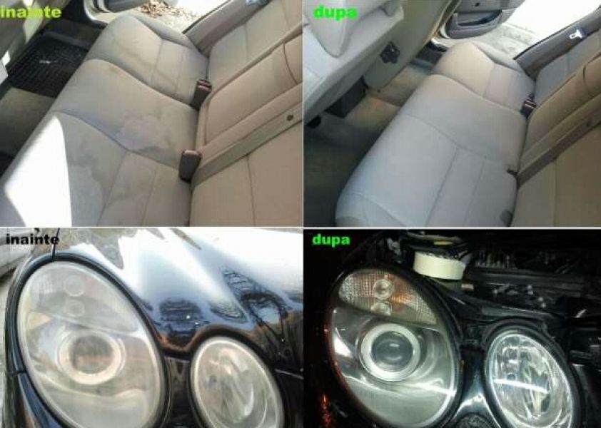 Curatare tapiterie auto la domiciliu 180 Ron Tel: 0766769505