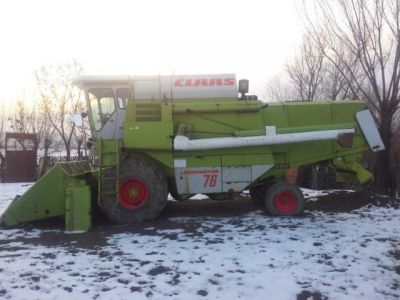 Vand combina Claas Dominator 76