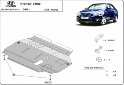 Scut motor metalic Hyundai Verna