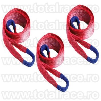 Chingi de ridicare  textile cu urechi  si circulare Total Race Romania