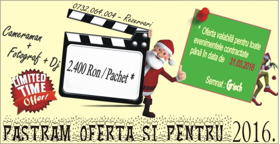 Oferta continua si in 2016 !