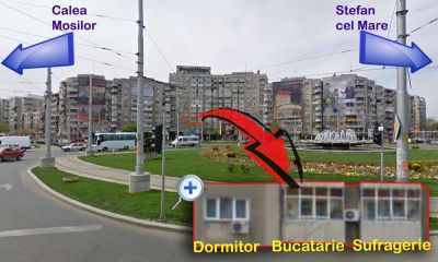 Apartament 2 camere, 55 mp, Bucur Obor, vedere spre fantana