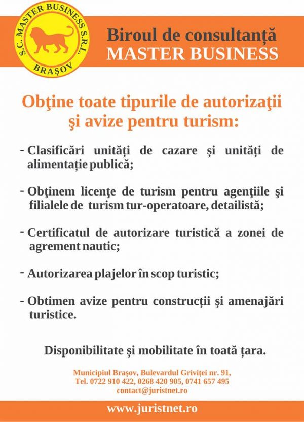 Autorizatii de Turism pentru Litoral