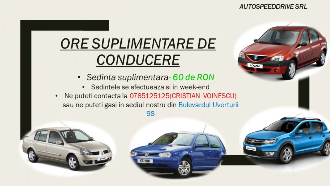 Ore suplimentare-Autospeeddrive