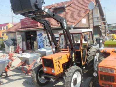 Tractor agricol Fiat 680 DT cu cabina Santion