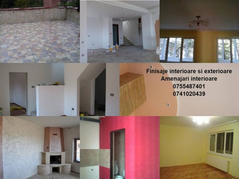 Amenajari interioare,finisaje interioare
