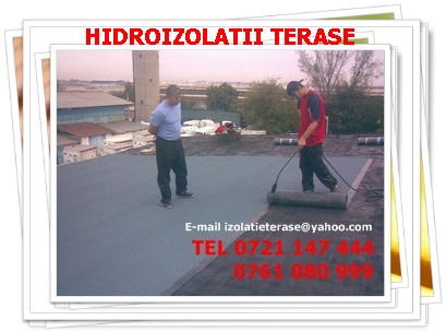 Hidroizolatii si reparatii terase 0761080999