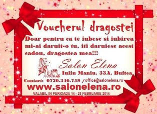 Cadou pt iubita, www.salonelena.ro 