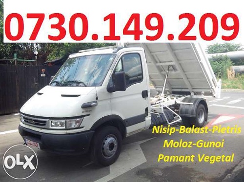 Vand si transport nisip, balast in bucuresti 