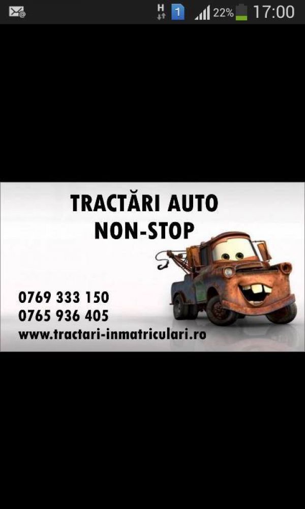 TRACTARI Auto NON-STOP la cele mai mici preturi! 
