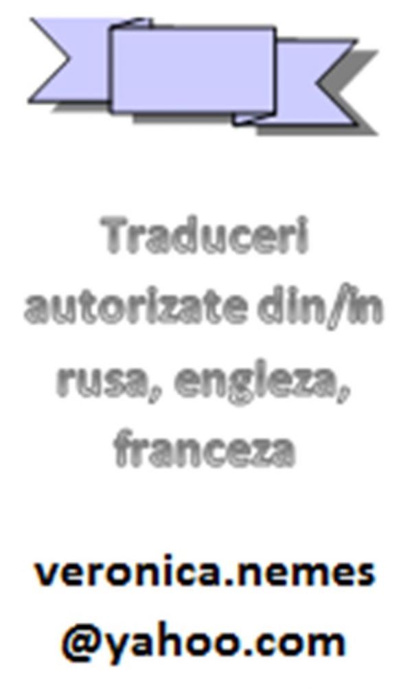 Traduceri autorizate rusa, engleza, franceza