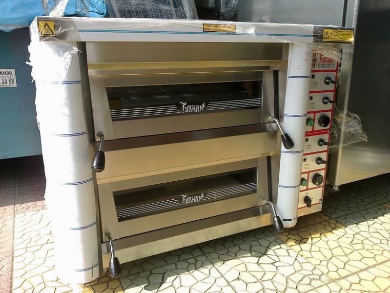 Cuptor de pizza cu 2 camere 