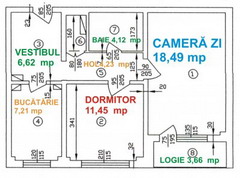 Ap 2 camere, str. sold. tina petre, zona stadionul na�›ional - bd. basarabia 