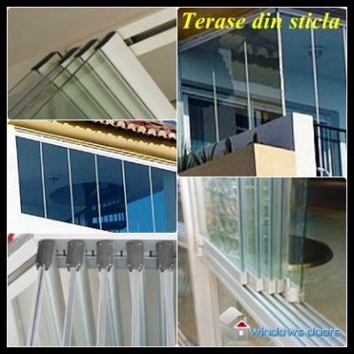 Terase din Sticla !