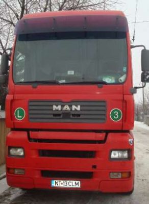 Vand MAN TGA 410 XXL 03 + semiremorca pe discuri Krone 03