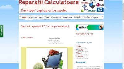 Service, Reparati Desktop / Laptop la domiciliu clientului