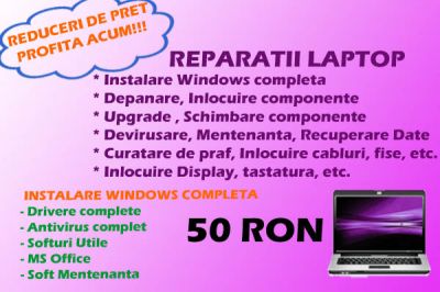 Particular execut reparatii calculatoare la domiciliu