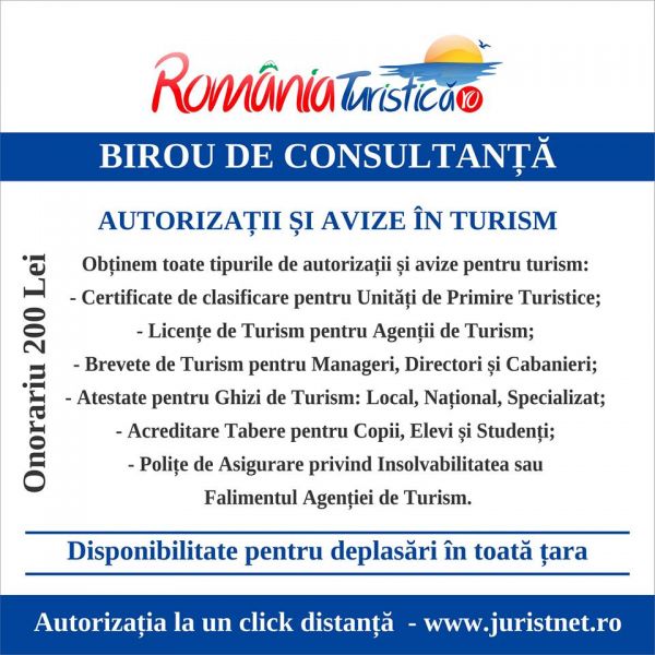 Autorizatii si avize in turism
