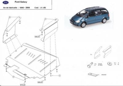 Scut motor metalic Ford Galaxy 1995 - 2006