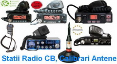 Vand statii radio cb emisie receptie, calibrari acordari antene statii