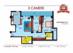 DE VANZARE apartament 3 camere, Vitan (Confort City)