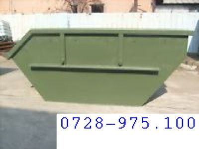 Inchiriere si transport container gunoi  0728975100