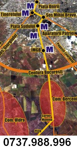 Terenuri intravilane,comuna Berceni