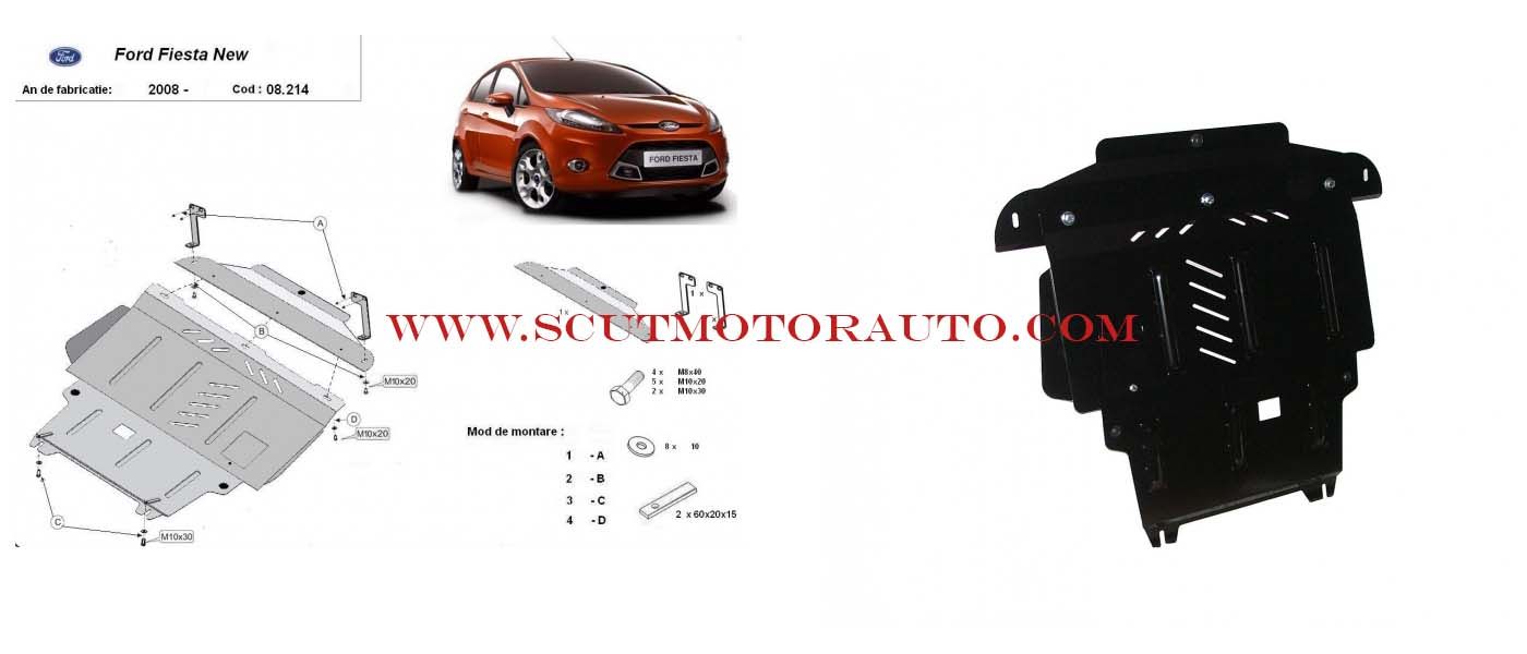Scut motor Ford Fiesta 2008 - prezent
