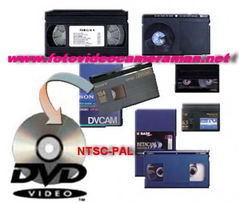 Pentru transfer casete pe dvd