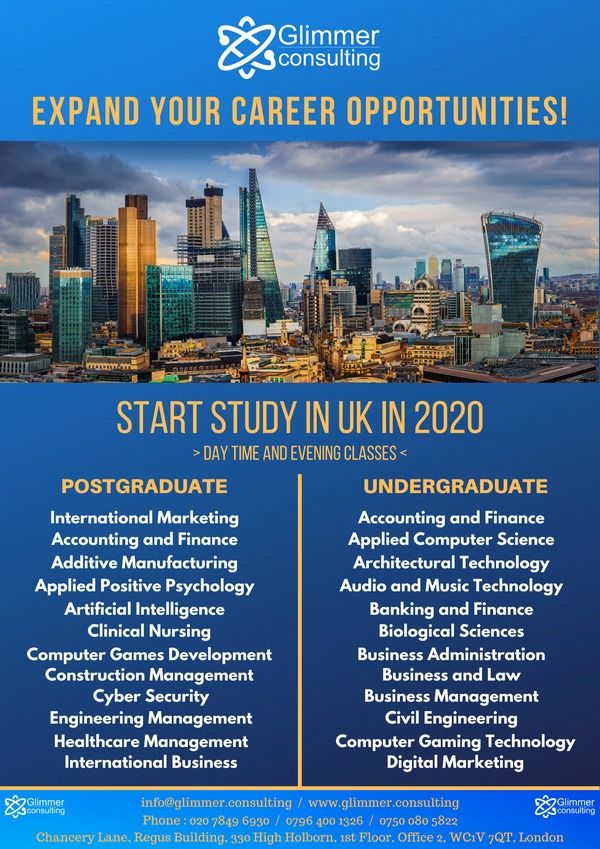 Planuiesti sa studiezi in UK in 2020? Termen limită 10 MAI. Aplica acum, grăbeste-te!