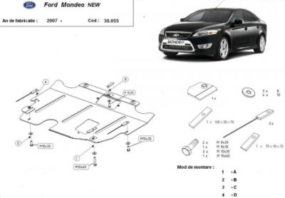 Scut motor Ford Mondeo 2007 - 2011