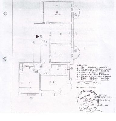 Calarasilor - APARTAMENT IN BLOC - 4 CAMERE