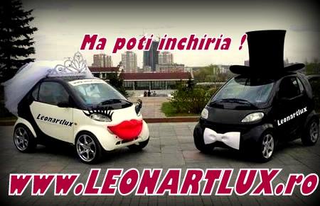  Inchirieri masinute auto mire si mireasa smart