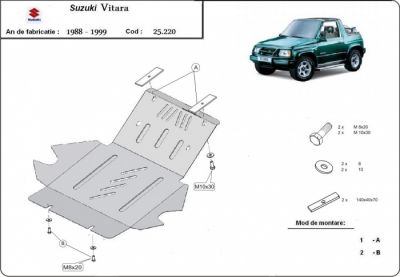 Scut metalic motor Suzuki Vitara 1988-1999