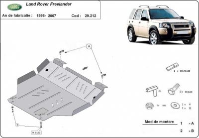 Scut motor Land Rover