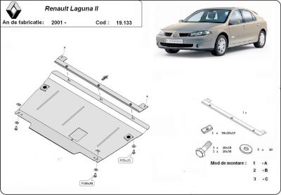 Scut metalic Renault Laguna 2 fabricatie 2001 - 2007