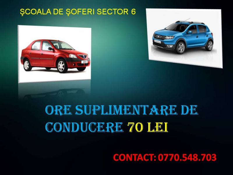 Sedinte suplimentare de conducere
