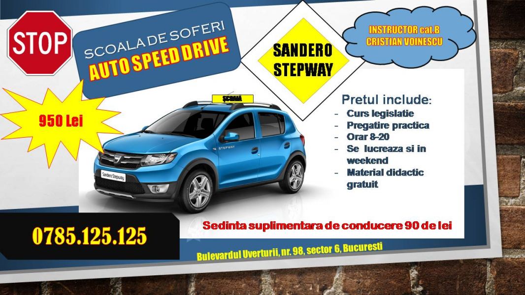 OFERTA Curs scoala de soferi !!!