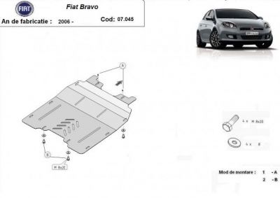 Scut motor Fiat Bravo dupa 2006