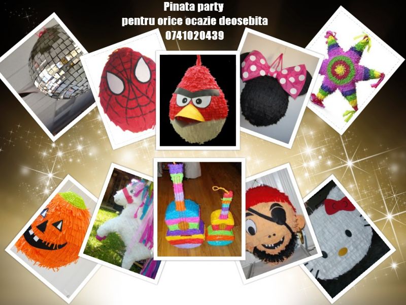 Pinata party, pi�ata pentru petreceri si evenimente