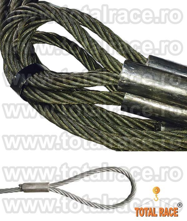  Cabluri de ridicare , sufe ridicare metalice Total Race