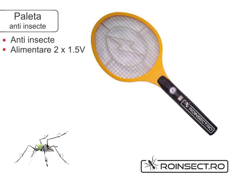 Paleta electronica contra insecte