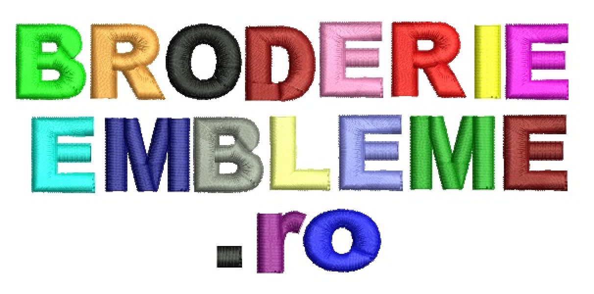 Executam broderie computerizata, embleme brodate