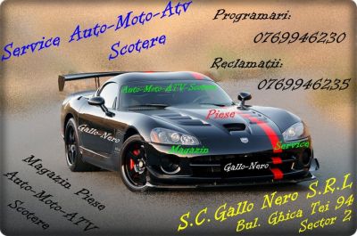 Piese de schimb auto-moto, atv, scutere, mopede, service, asigurari