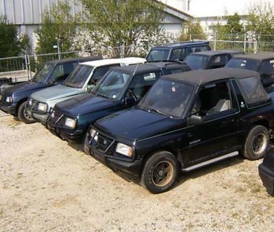 Vand piese din dezmembrare Opel Frontera 2.0 benzina, Daihatsu Terios 1.3, Feroza, Suzuki Samurai